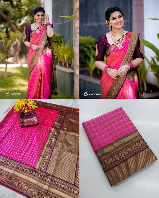 MF1630 Designer Fancy Soft Lichi Silk Saree Wholesale Price In Surat 